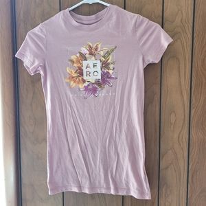 Sz XS - Aeropostale - Aero Floral T-Shirt- Classic Crew